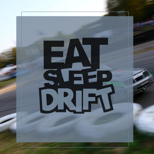 Sticker Eat sleep drift