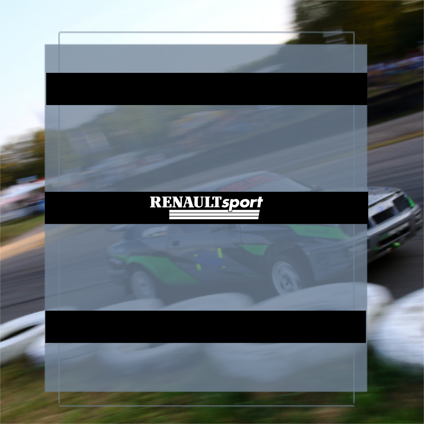 Zonneband Renault sport