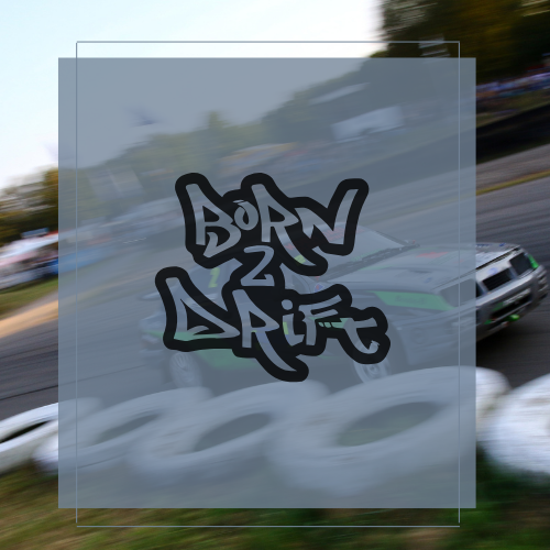 Sticker Born 2 drift