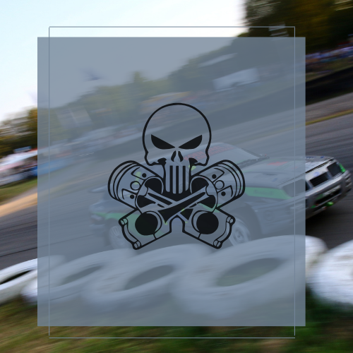 Sticker Piston skull