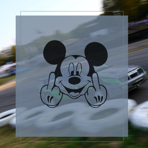 Sticker Mad Mickey