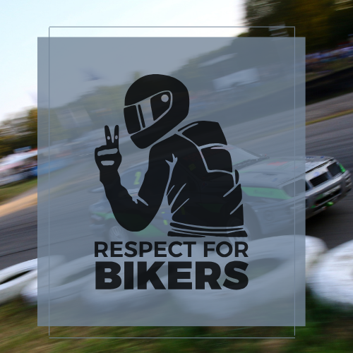 Sticker Respect for bikers