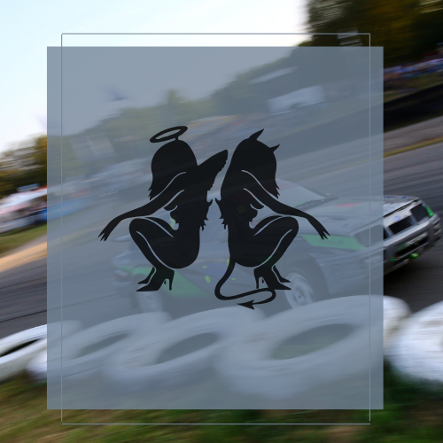 Sticker Sexy angel & devil