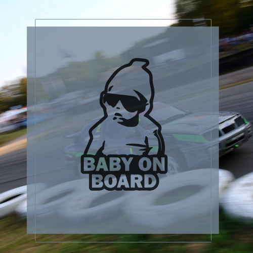 Sticker Baby on board