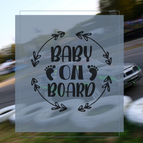 Sticker Baby on board