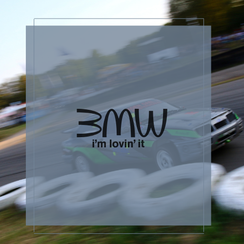 Sticker BMW i'm lovin' it