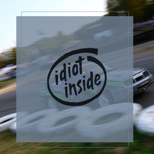 Sticker idiot inside