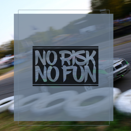 Sticker No risk no fun