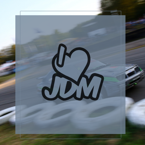 Sticker I love jdm