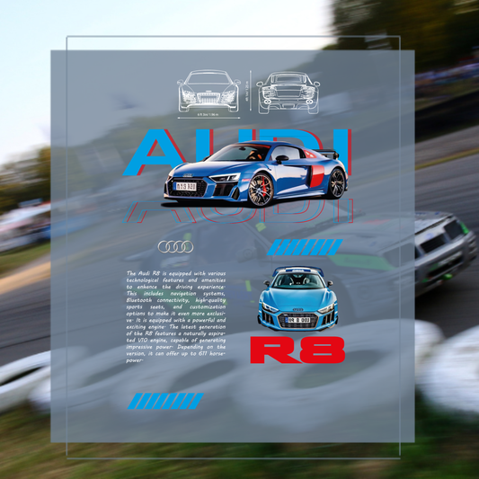 Print Audi R8