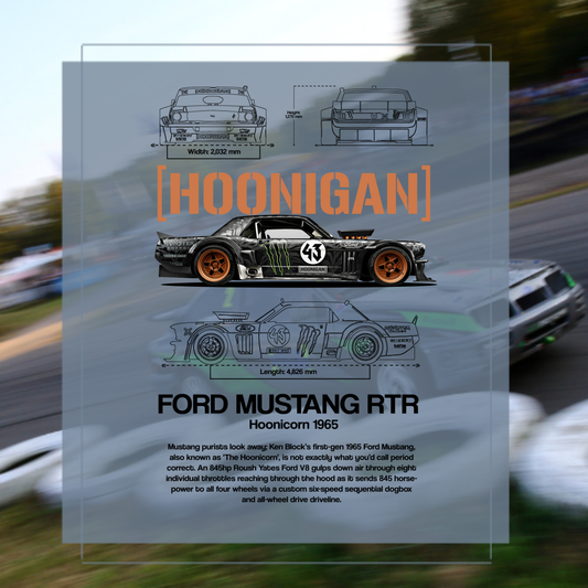 Print Ford Mustang Hoonigan