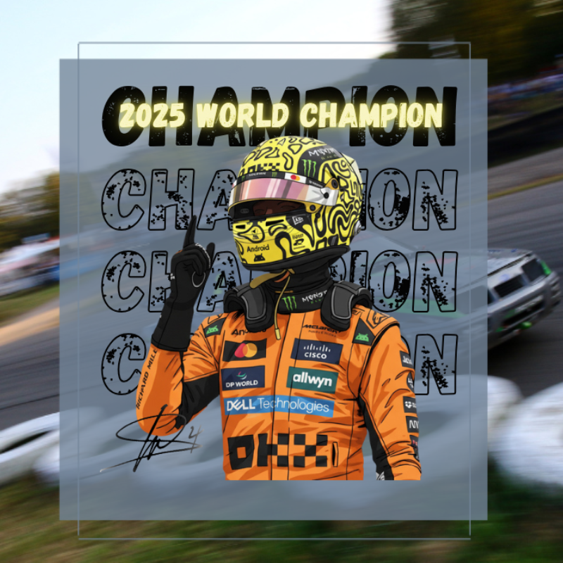 Print Lando Norris Champ
