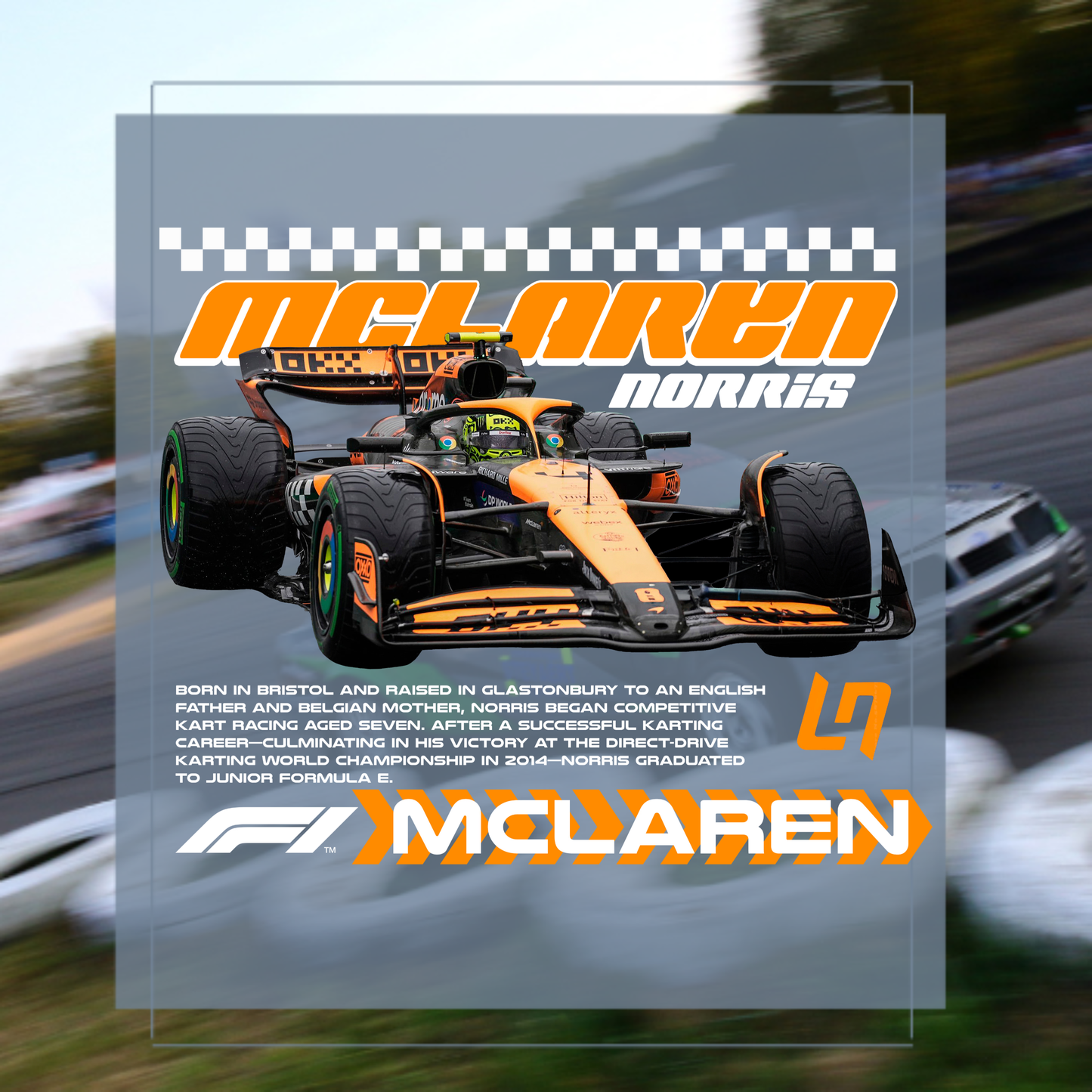 Print Lando Norris