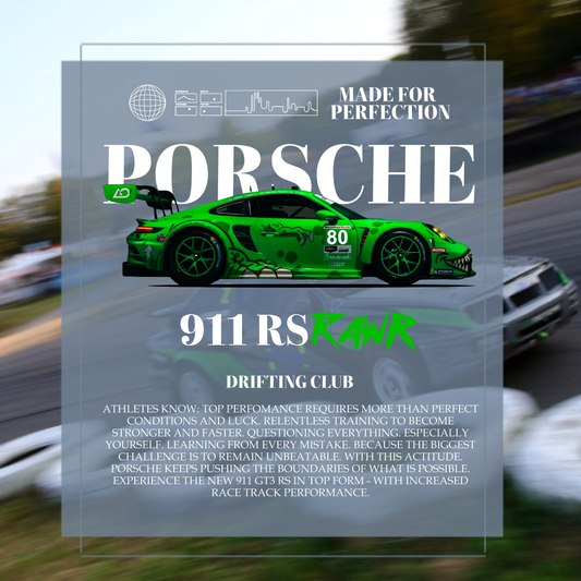 Print Porsche 911 RS RAWR