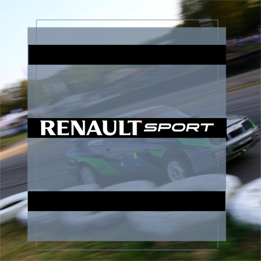 Zonneband Renault sport