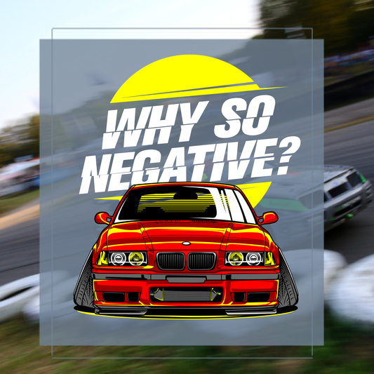 Print BMW Why so negative